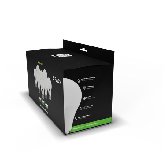 5W LED BULBS - 8 PACK