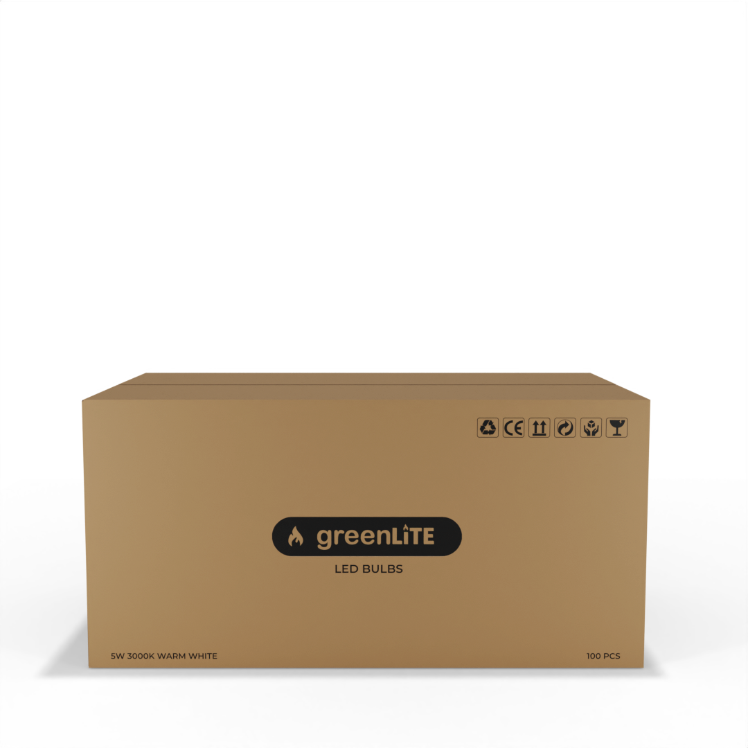 5W LED BULBS - CARTON ( 100 bulbs )