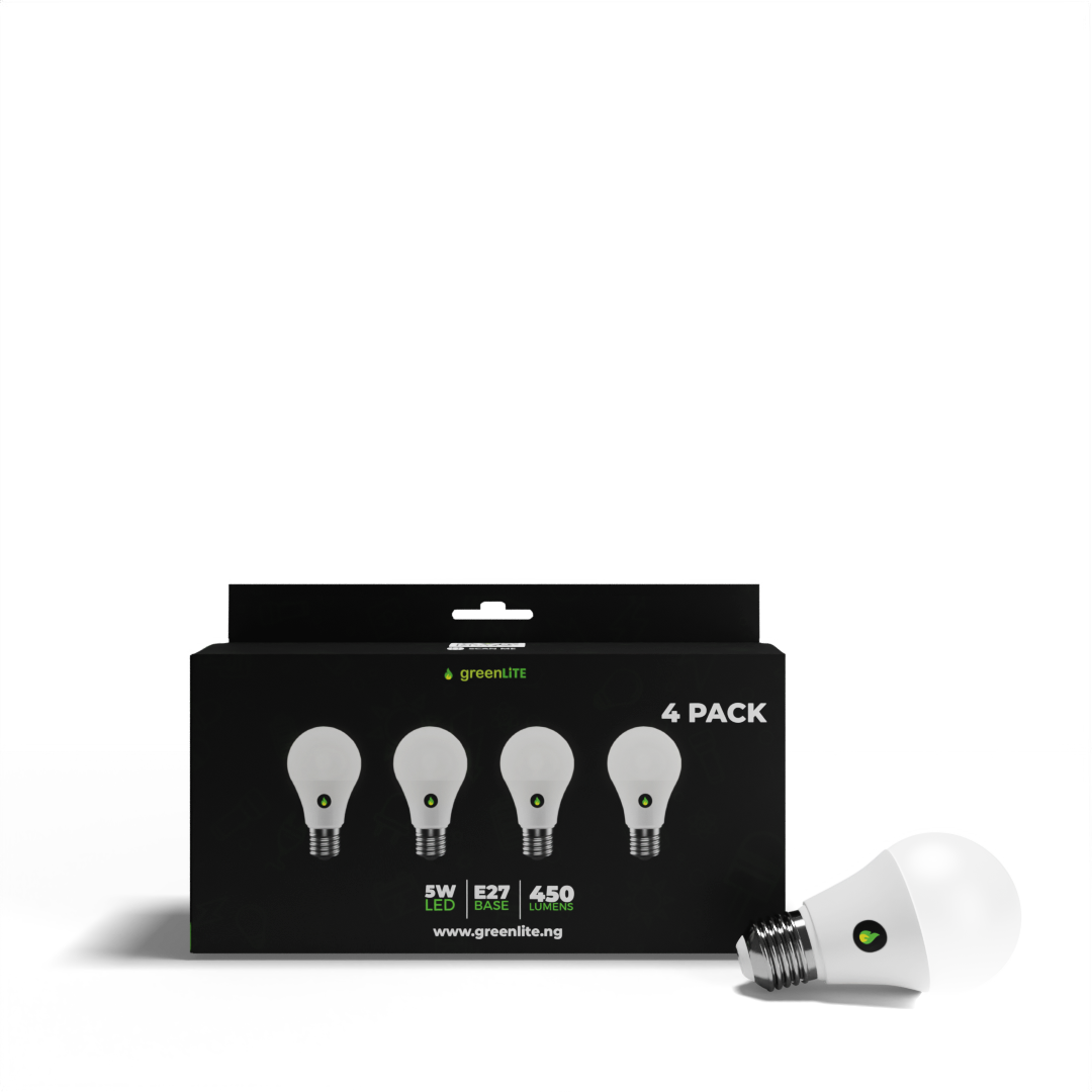 5W LED BULBS - 4 PACK